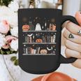 Halloween Library Ghost Books Teacher Spooky Trick Or Teach Graphic Print Coffee Mug, funny design Halloween Library Ghost Books Teacher Spooky Trick Or Teach Graphic Print Coffee Mug, funny design