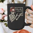 Halloween Math Teacher Skeleton Six Seven Meme Brainrot Graphic Print Coffee Mug, funny design Halloween Math Teacher Skeleton Six Seven Meme Brainrot Graphic Print Coffee Mug, funny design