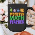 Halloween Monster Math Teacher Men Women Graphic Print Coffee Mug, funny design Halloween Monster Math Teacher Men Women Graphic Print Coffee Mug, funny design