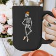Halloween Skeleton Tap Dance Ballet Dance Teacher Graphic Print Coffee Mug, funny design