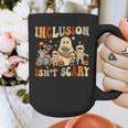 Halloween SLP Sped Teacher Groovy Inclusion Isn't Scary Graphic Print Coffee Mug, Groovy Teacher Gifts, funny design
