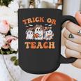 Halloween Teacher Ghosts Trick Or Teach Retro Costume Women Graphic Print Coffee Mug, funny design Halloween Teacher Ghosts Trick Or Teach Retro Costume Women Graphic Print Coffee Mug, funny design