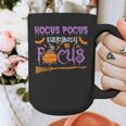Halloween Teacher Or Student Hocus Pocus Everybody Focus For Men Women Kids Graphic Print Coffee Mug, funny design