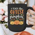 Halloween Teacher I Teach The Cutest Pumpkins In The Patch Graphic Print Coffee Mug, funny design