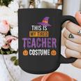 Halloween Teachers This Is My Tired Teacher Costume Graphic Print Coffee Mug, funny design Halloween Teachers This Is My Tired Teacher Costume Graphic Print Coffee Mug, funny design