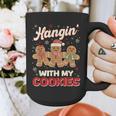 Hangin With My Cookies Gingerbread Man Xmas Teacher Graphic Print Coffee Mug, funny design