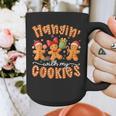 Hangin With My Cookies Gingerbread Men Women Xmas Teacher Graphic Print Coffee Mug, funny design