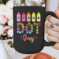 Happy Dot Day 2025 Teacher Kids Girls Colorful Polka Dot Day Graphic Print Coffee Mug, funny design