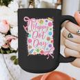 Happy Dot Day Bow Coquette For Teacher Girls Graphic Print Coffee Mug, funny design Happy Dot Day Bow Coquette For Teacher Girls Graphic Print Coffee Mug, funny design