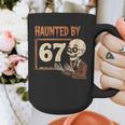 Haunted By 67 Halloween 67 Meme Six Seven Teacher Graphic Print Coffee Mug, funny design Haunted By 67 Halloween 67 Meme Six Seven Teacher Graphic Print Coffee Mug, funny design