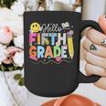 Hello Fifth Grade Team 5th Grade Back To School Teacher Kids Graphic Print Coffee Mug, funny design