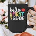 Hello First Grade Team 1st Grade Back To School Teacher Kids Graphic Print Coffee Mug, First Grade Teacher Gifts, funny design Hello First Grade Team 1st Grade Back To School Teacher Kids Graphic Print Coffee Mug, First Grade Teacher Gifts, funny design