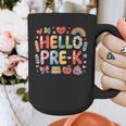 Hello Pre-K Back To School Teacher Student Fun Graphic Tee Graphic Print Coffee Mug, funny design Hello Pre-K Back To School Teacher Student Fun Graphic Tee Graphic Print Coffee Mug, funny design