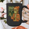 HUGvyn Halloween Skeleton Six Seven 67 Meme PEMDAS Teacher Graphic Print Coffee Mug, funny design HUGvyn Halloween Skeleton Six Seven 67 Meme PEMDAS Teacher Graphic Print Coffee Mug, funny design