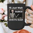 I'Ll Just Wait Until It's Quiet Spanish Teacher Halloween Men Women Kids Graphic Print Coffee Mug, funny design