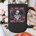 I'Ll Just Wait Until It's Quiet Spooky Teacher Halloween Graphic Print Coffee Mug, funny design I'Ll Just Wait Until It's Quiet Spooky Teacher Halloween Graphic Print Coffee Mug, funny design