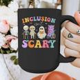Inclusion Isn't Scary Ghost Halloween SLP Sped Teacher Graphic Print Coffee Mug, funny design