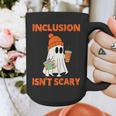 Inclusion Isn't Scary Shirt Halloween SLP Sped Teacher Graphic Print Coffee Mug, funny design