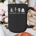 Inclusion Isn't Scary Slp Halloween Sped Teacher Ghost Mummy Graphic Print Coffee Mug, funny design Inclusion Isn't Scary Slp Halloween Sped Teacher Ghost Mummy Graphic Print Coffee Mug, funny design