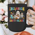Inclusion Isn't Scary SLP Halloween Sped Teacher Therapy Graphic Print Coffee Mug, funny design Inclusion Isn't Scary SLP Halloween Sped Teacher Therapy Graphic Print Coffee Mug, funny design