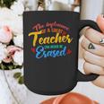 The Influence Of Great Teacher Can Never Be Erased School For Men Women Graphic Print Coffee Mug, funny design