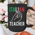 Italian Teacher Italy Italia Back To School First Day Graphic Print Coffee Mug, funny design Italian Teacher Italy Italia Back To School First Day Graphic Print Coffee Mug, funny design
