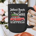 Jolliest Bunch Of Teachers This Side Of The Hallway Xmas PJ Graphic Print Coffee Mug, funny design Jolliest Bunch Of Teachers This Side Of The Hallway Xmas PJ Graphic Print Coffee Mug, funny design
