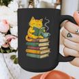 Kawaii Cats Lover Coffee Books Teacher Librarian Cat Graphic Print Coffee Mug, funny design Kawaii Cats Lover Coffee Books Teacher Librarian Cat Graphic Print Coffee Mug, funny design
