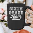 Kids Teacher Sixth Grade Retro Back To School Team 6th Grade Graphic Print Coffee Mug, funny design Kids Teacher Sixth Grade Retro Back To School Team 6th Grade Graphic Print Coffee Mug, funny design