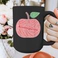Kindergarten Apple Word Art For Teachers & Students Graphic Print Coffee Mug, funny design Kindergarten Apple Word Art For Teachers & Students Graphic Print Coffee Mug, funny design
