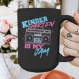 Kindergarten Is My Jam Vintage 80s Boombox Teacher Student Graphic Print Coffee Mug, funny design Kindergarten Is My Jam Vintage 80s Boombox Teacher Student Graphic Print Coffee Mug, funny design