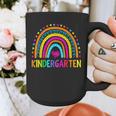 Kindergarten Rainbow Girls Boys Teacher First Day Of School Graphic Print Coffee Mug, funny design Kindergarten Rainbow Girls Boys Teacher First Day Of School Graphic Print Coffee Mug, funny design