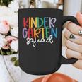 Kindergarten Squad Team Crew Teacher Back To School Graphic Print Coffee Mug, funny design Kindergarten Squad Team Crew Teacher Back To School Graphic Print Coffee Mug, funny design