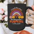 Kindergarten Teacher Pumpkin Patch Cute Graphic Print Coffee Mug, funny design