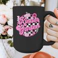 Kindergarten Teacher Women Checkered First Day Of School Graphic Print Coffee Mug, funny design