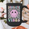 Kindergarten Vibes First Day Of School Kindergarten Teacher Graphic Print Coffee Mug, funny design Kindergarten Vibes First Day Of School Kindergarten Teacher Graphic Print Coffee Mug, funny design