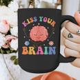 Kiss Your Brain Sped Teacher Appreciation Back To School Kid Graphic Print Coffee Mug, funny design