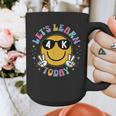 Lets Learn Today Shirt Smile Face 4K Teacher Back To School Graphic Print Coffee Mug, funny design Lets Learn Today Shirt Smile Face 4K Teacher Back To School Graphic Print Coffee Mug, funny design
