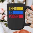 Leer Es Poder Colombian Spanish Teacher Maestra Colombia Graphic Print Coffee Mug, funny design Leer Es Poder Colombian Spanish Teacher Maestra Colombia Graphic Print Coffee Mug, funny design