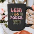 Leer Es Poder Groovy Spanish Teacher Bilingual Maestra Men Women Graphic Print Coffee Mug, Groovy Teacher Gifts, funny design Leer Es Poder Groovy Spanish Teacher Bilingual Maestra Men Women Graphic Print Coffee Mug, Groovy Teacher Gifts, funny design