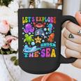 Let's Explore Under The Sea Back To School Student Teacher Graphic Print Coffee Mug, funny design Let's Explore Under The Sea Back To School Student Teacher Graphic Print Coffee Mug, funny design