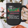 Can I Lick It Periodic Table Science Teacher Chemistry Graphic Print Coffee Mug, Science Teacher Gifts, funny design