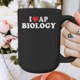 I Love AP Biology I Heart AP Biology Teachers Students For Men Women Kids Graphic Print Coffee Mug, funny design