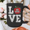 LOVE Apple 3rd Grade Teacher Student School Graphic Print Coffee Mug, funny design LOVE Apple 3rd Grade Teacher Student School Graphic Print Coffee Mug, funny design