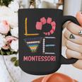 Love Montessori Education Math Teacher Graphic Print Coffee Mug, funny design