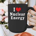 I Love Nuclear Energy School Teacher Graphic Print Coffee Mug, funny design