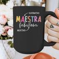 Maestra Fabulosa Maestra De EspañOl Spanish Teacher Graphic Print Coffee Mug, funny design Maestra Fabulosa Maestra De EspañOl Spanish Teacher Graphic Print Coffee Mug, funny design