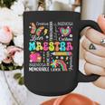 Maestra Spanish Teacher Back To School Maestra De Espanol Graphic Print Coffee Mug, funny design