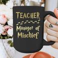 Magical Teacher Manager Of Mischief Birthday Family Party Graphic Print Coffee Mug, funny design Magical Teacher Manager Of Mischief Birthday Family Party Graphic Print Coffee Mug, funny design