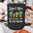 Matching Teacher Back To School School Office Crew Cactus Team School Office Squad Graphic Print Coffee Mug, funny design